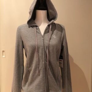 Ralph Lauren 2-piece sweat suit. NWT. Light gray.